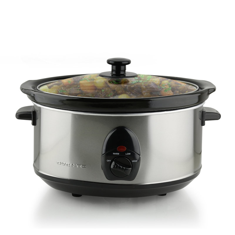 Ovente 3.7 Qt. Crockpot & Reviews Wayfair